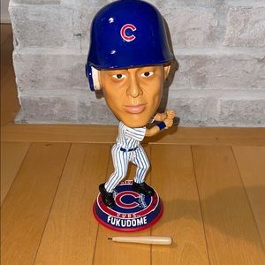 Chicago Cubs Fukudome Big Heads Bobblehead Figure